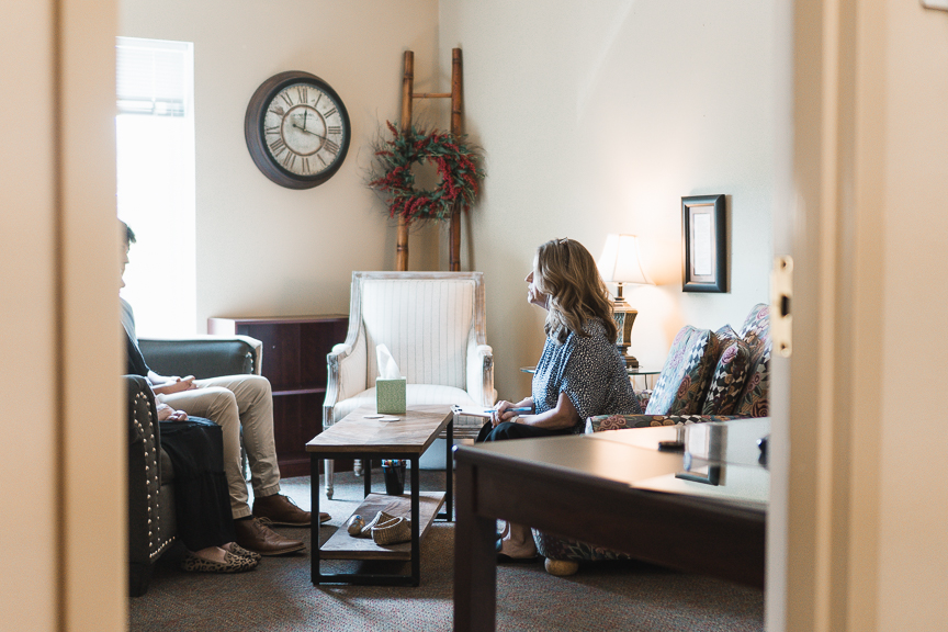 People in waiting room